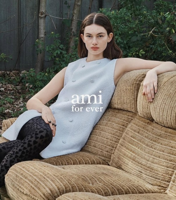 Lydia for the Ami Paris Ami for Ever campaign